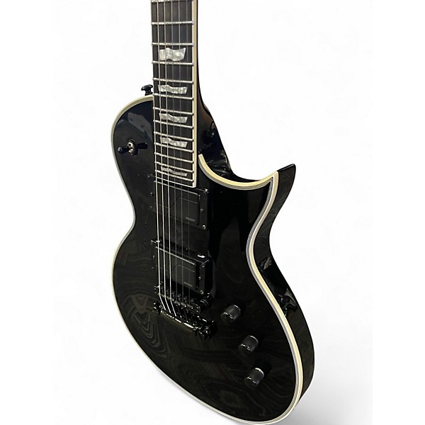 Used 2025 ESP LTD EC1000 Deluxe Black Solid Body Electric Guitar