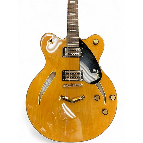 Used Gretsch Guitars Streamliner Limited-Edition Center Block Cat-Eye Vintage Amber Hollow Body Electric Guitar