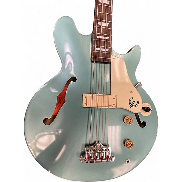 Used Epiphone Jack Casady Signature Pelham Blue Electric Bass Guitar