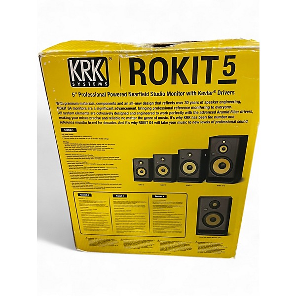 Used KRK RP5 ROKIT G4 Each Powered Monitor