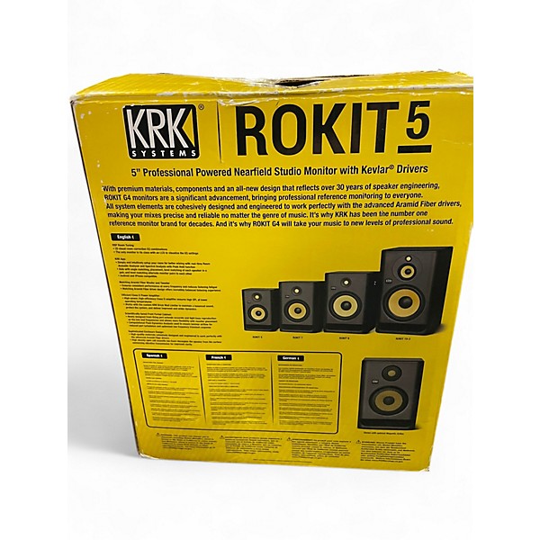 Used KRK RP5 ROKIT G4 Each Powered Monitor