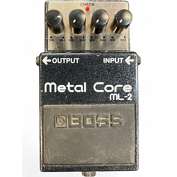 Used BOSS ML2 Metal Core Distortion Effect Pedal