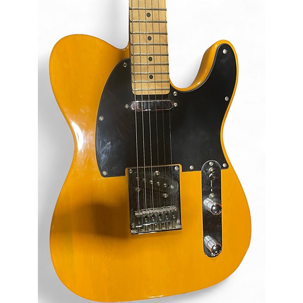 Used Squier Affinity Telecaster Butterscotch Solid Body Electric Guitar