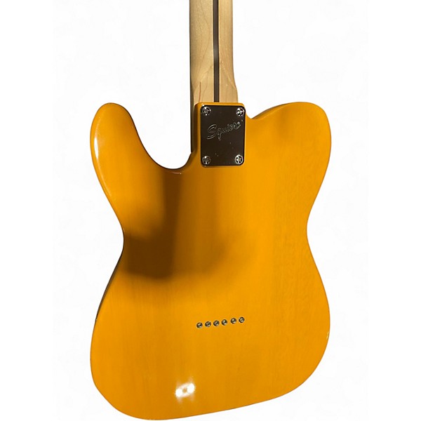 Used Squier Affinity Telecaster Butterscotch Solid Body Electric Guitar