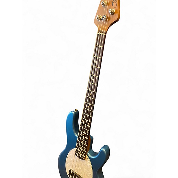 Used Sterling by Music Man StingRay Short-Scale Toluca Lake Blue Electric Bass Guitar
