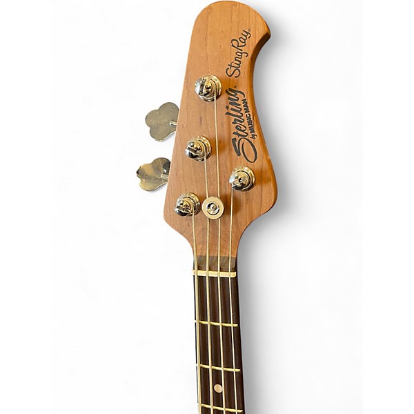 Used Sterling by Music Man StingRay Short-Scale Toluca Lake Blue Electric Bass Guitar