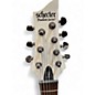 Used Schecter Guitar Research Demon 7 String White Solid Body Electric Guitar