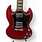 Used 2023 Epiphone SG Standard Cherry Solid Body Electric Guitar