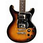 Used Epiphone LES PAUL SPC DOUBLE CUT FIGURED TOP BOURBON BURST Solid Body Electric Guitar