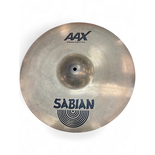 Used SABIAN 18in AAX Xplosion Crash Cymbal