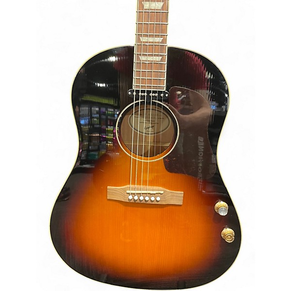 Used Epiphone EJ160E Tobacco Burst Acoustic Electric Guitar