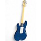 Used Squier P Bass Baltic Blue Electric Bass Guitar