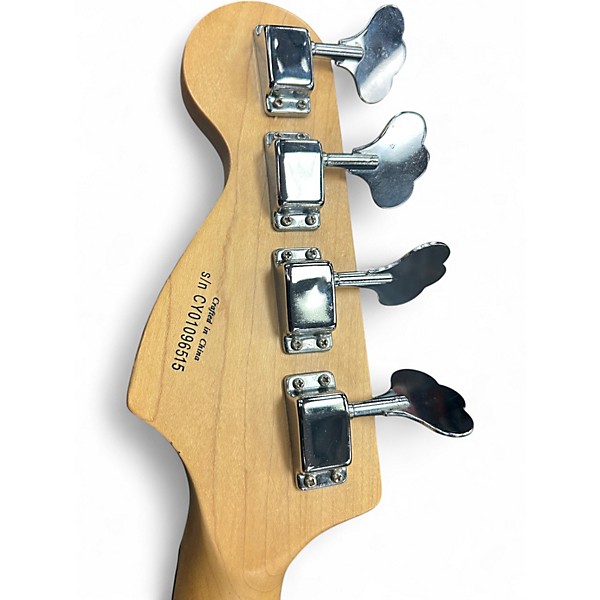 Used Squier P Bass Baltic Blue Electric Bass Guitar