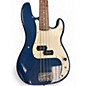 Used Squier P Bass Baltic Blue Electric Bass Guitar
