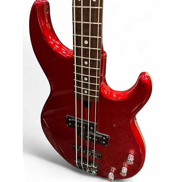 Used Yamaha BB450 Candy Apple Red Electric Bass Guitar