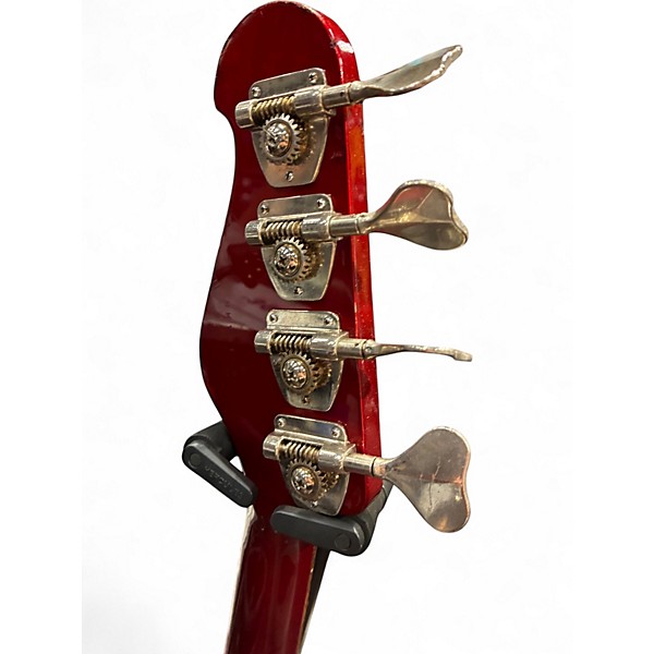 Used Yamaha BB450 Candy Apple Red Electric Bass Guitar