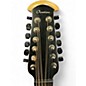 Used Ovation  2058-5-g Black 12 String Acoustic Electric Guitar