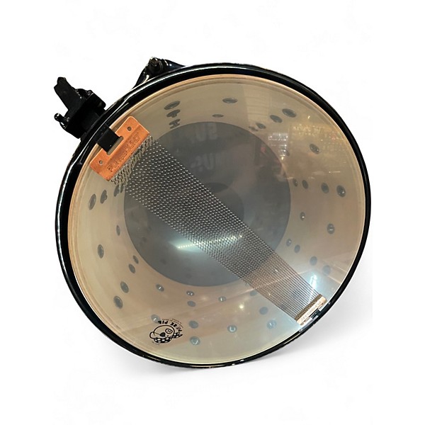 Used Pork Pie 13X7 Little Squealer Snare Satin Black Drum