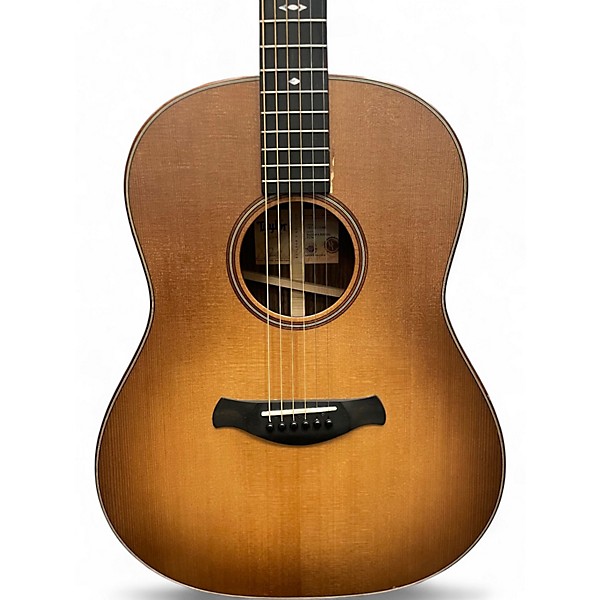 Used Taylor 717e Builder's Edition Natural Acoustic Electric Guitar