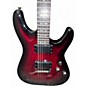 Used Schecter Guitar Research Demon 6 Crimson Burst Solid Body Electric Guitar