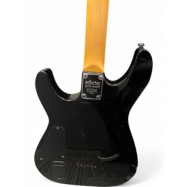 Used Schecter Guitar Research Demon 6 Crimson Burst Solid Body Electric Guitar