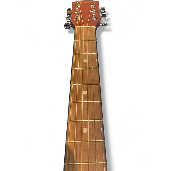 Used Fender FA25 3 Tone Sunburst Acoustic Guitar