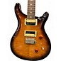 Used PRS SE Custom 24 Black Gold Sunburst Solid Body Electric Guitar