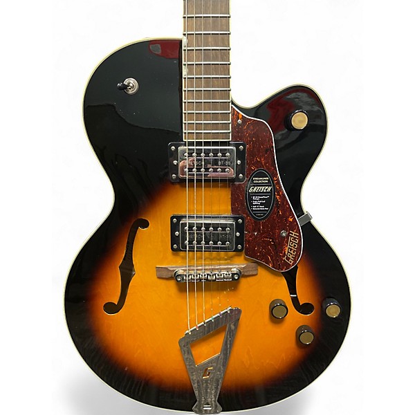 Used Gretsch Guitars G2420 Streamliner Hollowbody With Chromatic II Tailpiece Aged Brooklyn Burst Hollow Body Electric Guitar