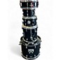 Used Pearl 5 Piece Roadshow Black Drum Kit thumbnail