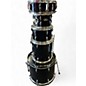 Used Pearl 5 Piece Roadshow Black Drum Kit
