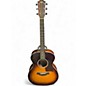 Used Taylor 214CE Deluxe 2 Color Sunburst Acoustic Electric Guitar thumbnail