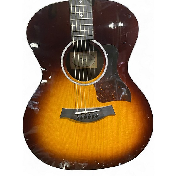Used Taylor 214CE Deluxe 2 Color Sunburst Acoustic Electric Guitar