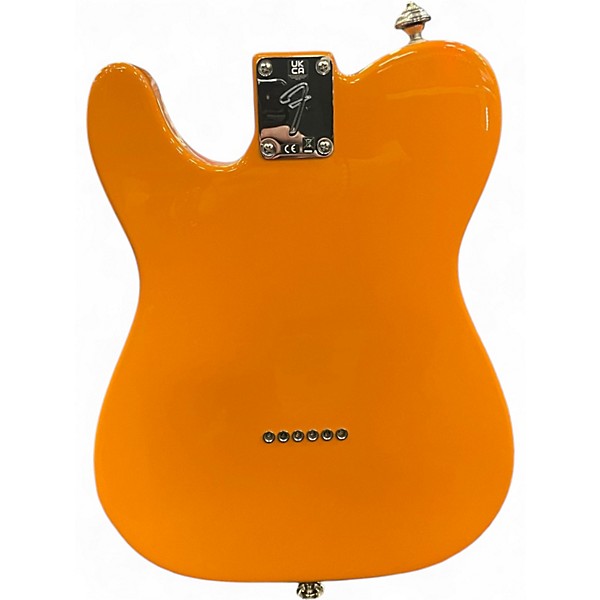 Used Fender Player Telecaster Capri Orange Solid Body Electric Guitar