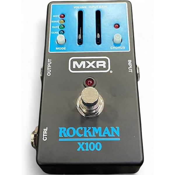 Used MXR ROCKMAN X100 Effect Pedal