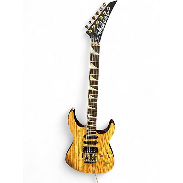 Used Jackson SL3X Zebra Wood Solid Body Electric Guitar