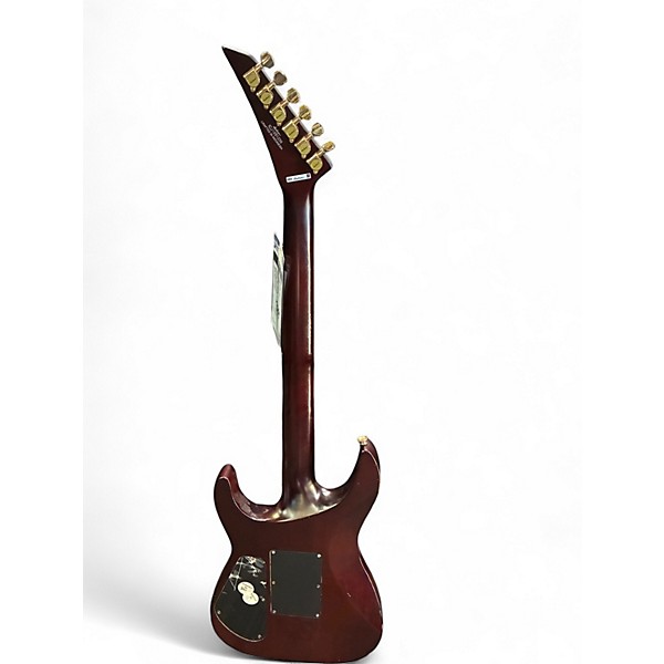 Used Jackson SL3X Zebra Wood Solid Body Electric Guitar