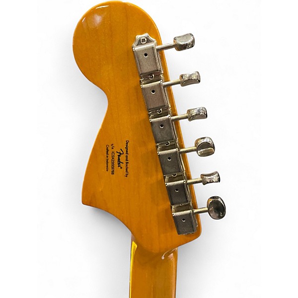 Used Squier Jaguar Classic Vibe 70s Daphne Blue Solid Body Electric Guitar