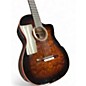 Used Cordoba Fusion 12 Exotic Top Brown Sugar Burst Classical Acoustic Electric Guitar