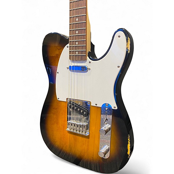 Used Squier Bullet Telecaster 2 Color Sunburst Solid Body Electric Guitar