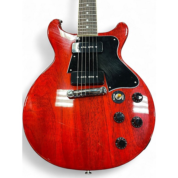 Used Gibson Les Paul Special Doubl Cut LPSD00VENH1 Cherry Solid Body Electric Guitar