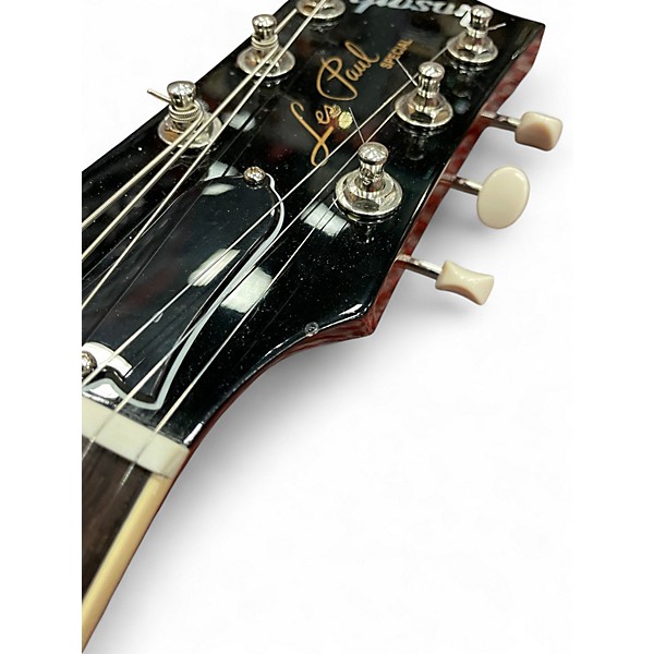 Used Gibson Les Paul Special Doubl Cut LPSD00VENH1 Cherry Solid Body Electric Guitar