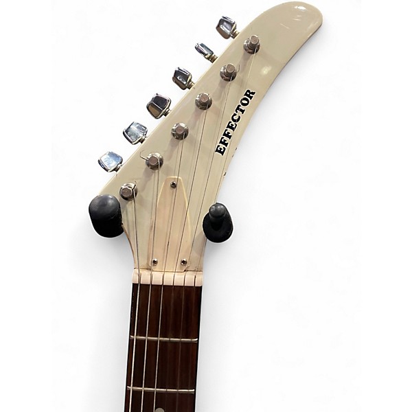 Used Cort Effector Explorer Aged White Solid Body Electric Guitar