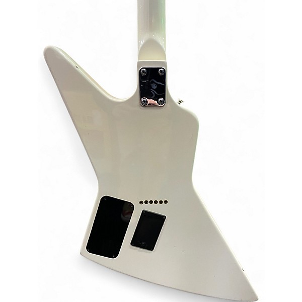 Used Cort Effector Explorer Aged White Solid Body Electric Guitar