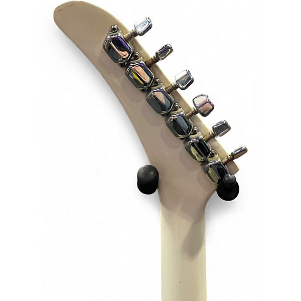 Used Cort Effector Explorer Aged White Solid Body Electric Guitar