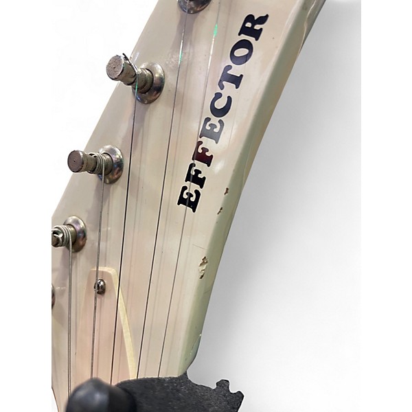 Used Cort Effector Explorer Aged White Solid Body Electric Guitar