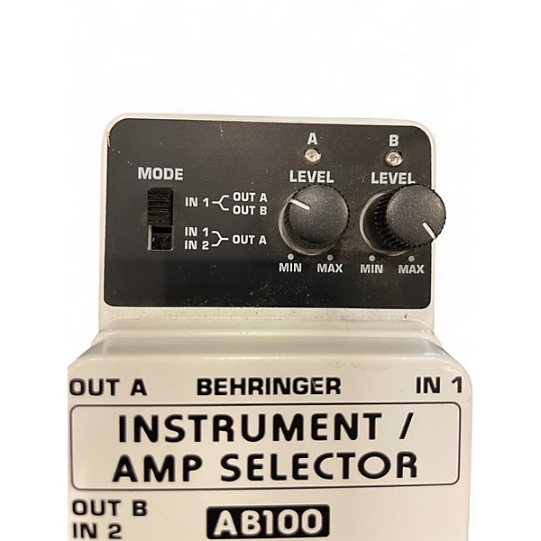 Used Behringer AB100 Pedal
