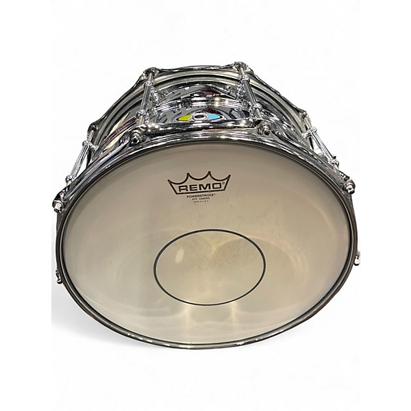 Used Ludwig 8X14 Supralite Snare Chrome Drum