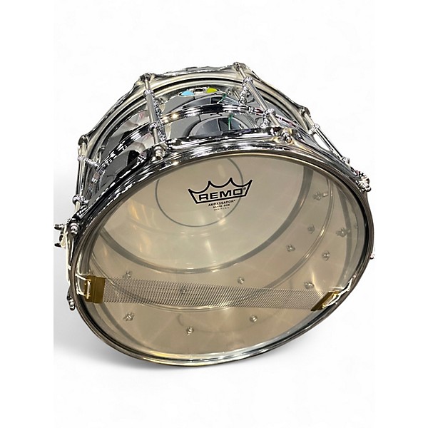 Used Ludwig 8X14 Supralite Snare Chrome Drum