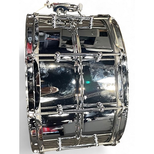 Used Ludwig 8X14 Supralite Snare Chrome Drum