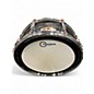 Used Pearl 5.5X14 genuine steel shell black matte  Drum thumbnail